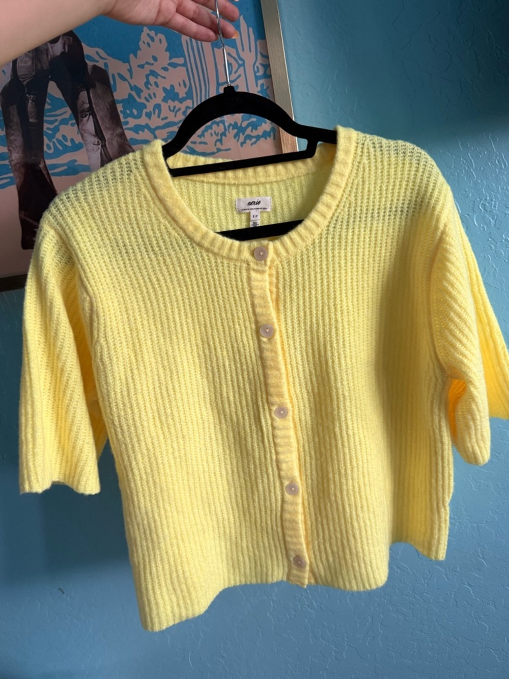 Aerie Sweater Short-sleeve Cardigan